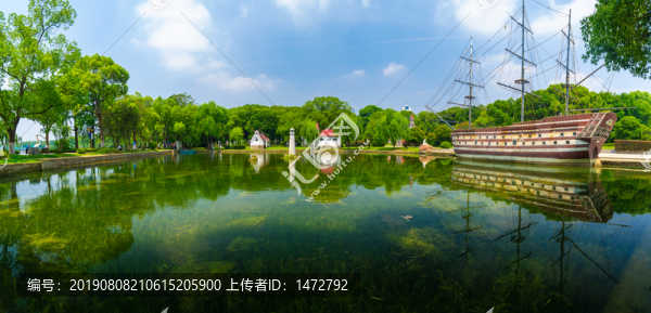 湖北武漢東湖風(fēng)景區(qū)夏日風(fēng)光