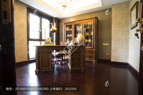 實(shí)木書房