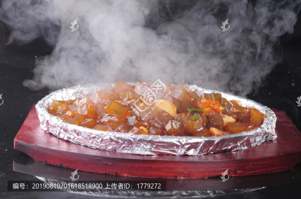 鐵板涼粉