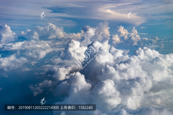 藍(lán)色天空云彩
