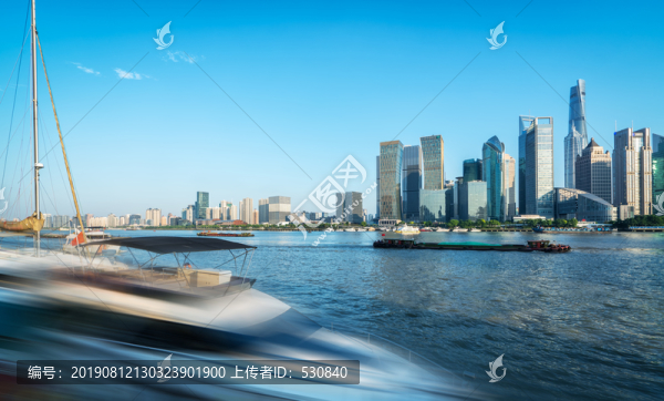 上海夜景現(xiàn)代建筑