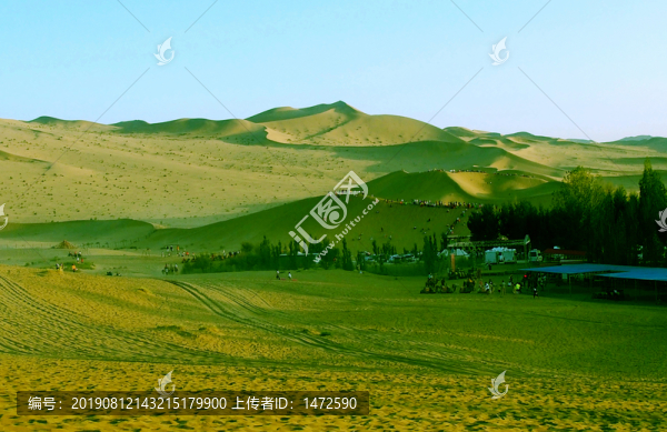 中國甘肅敦煌鳴沙山