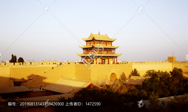 嘉峪關夕照