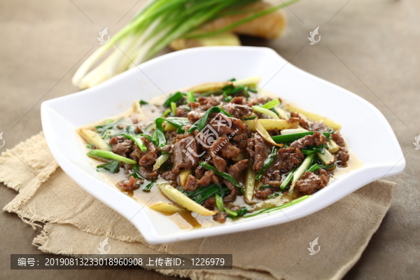 姜蔥炒牛肉