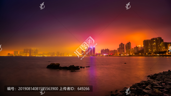 珠海拱北夜景
