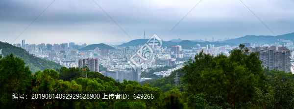 珠海香洲全景圖