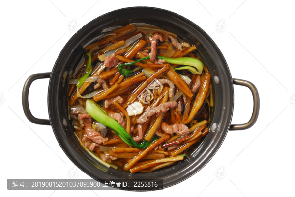 油燜菌菇牛肉