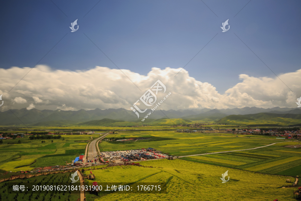 中國(guó)青海海北門(mén)源縣自然風(fēng)光