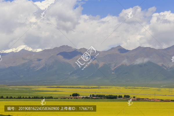 中國(guó)青海海北門(mén)源縣自然風(fēng)光
