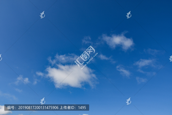 藍天白云