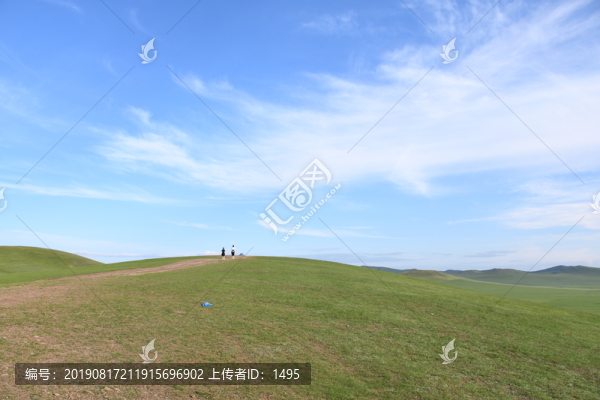 藍天白云