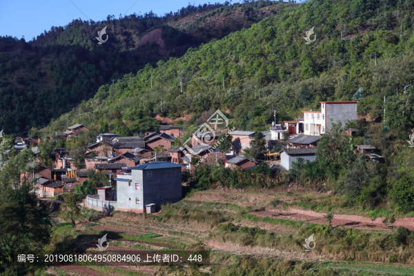 云南山村古村
