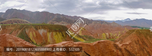甘肅張掖丹霞地貌高清大圖