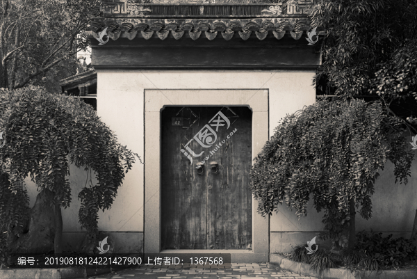別院式建筑老照片