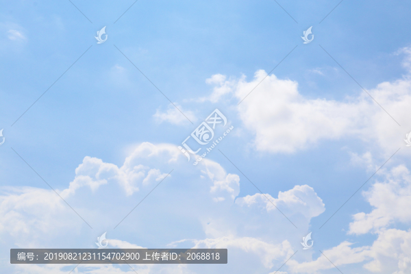 藍天白云