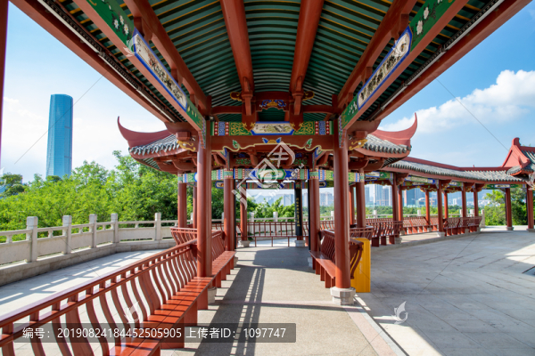 古建筑長廊