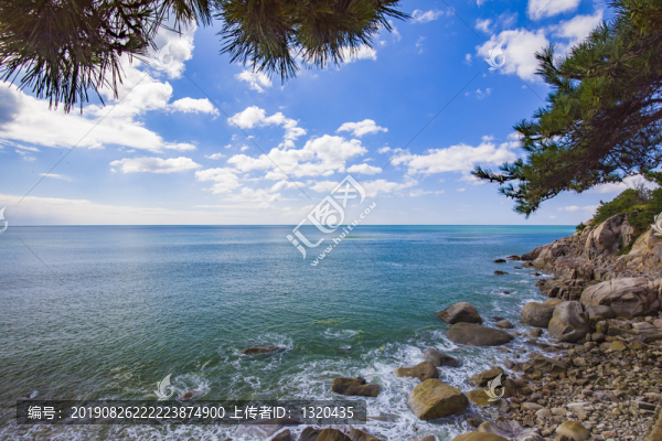 青島嶗山海濱