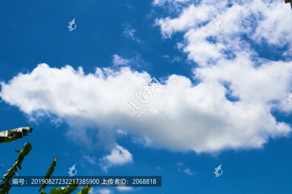 藍天白云