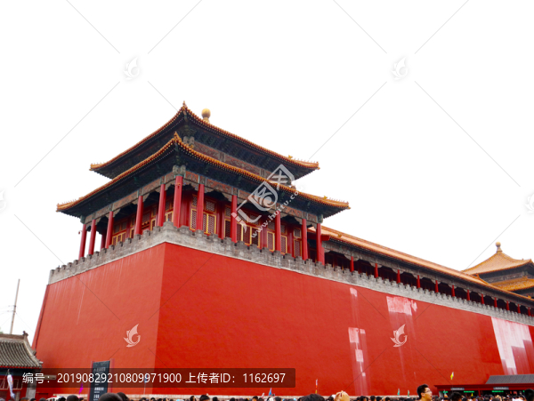 故宮紅墻建筑