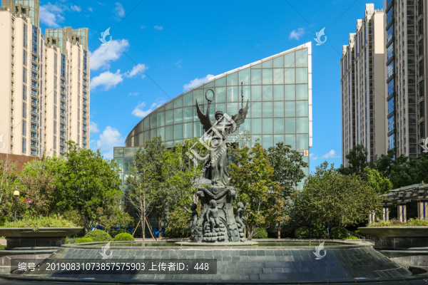 北京望京東湖灣小區(qū)雕塑