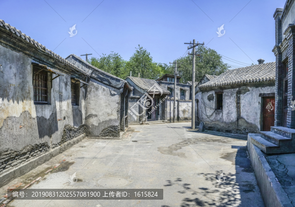 北京胡同大畫幅