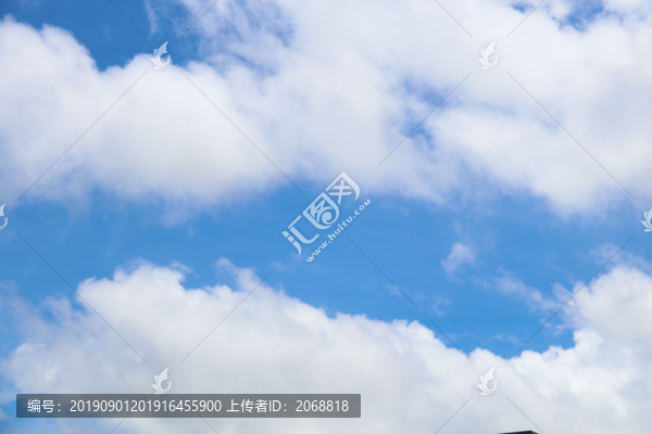 藍(lán)天白云美景