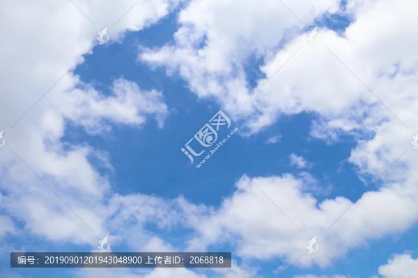 藍(lán)天白云美景