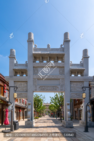 石牌樓牌坊