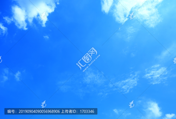 藍天白云