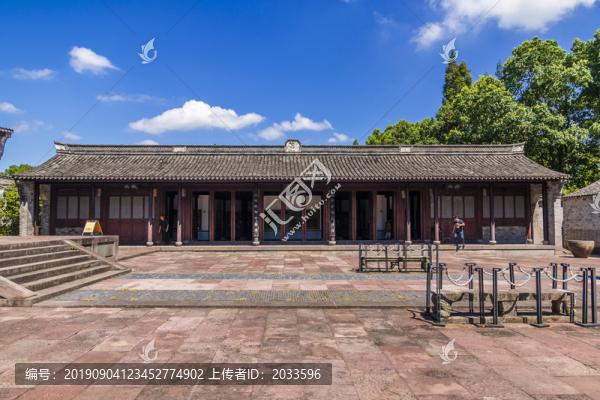 中國(guó)浙江寧波慈城古縣衙東科房
