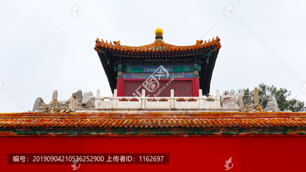 故宮紅墻黃瓦