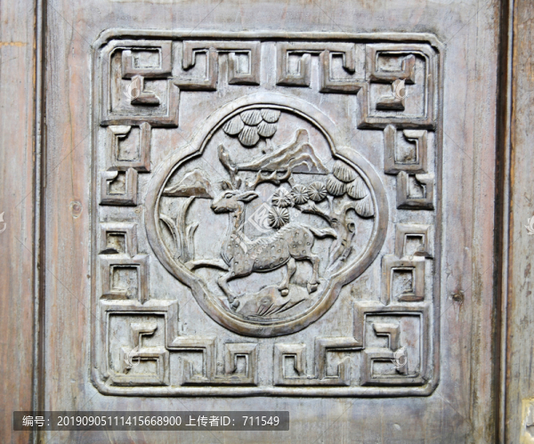 傳統(tǒng)木刻裝飾圖案
