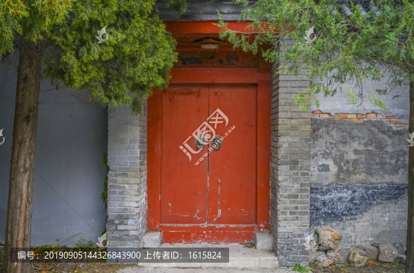 北京四合院大門
