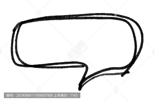 手繪對話泡泡
