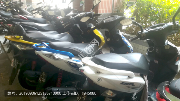 澳門街邊摩托車