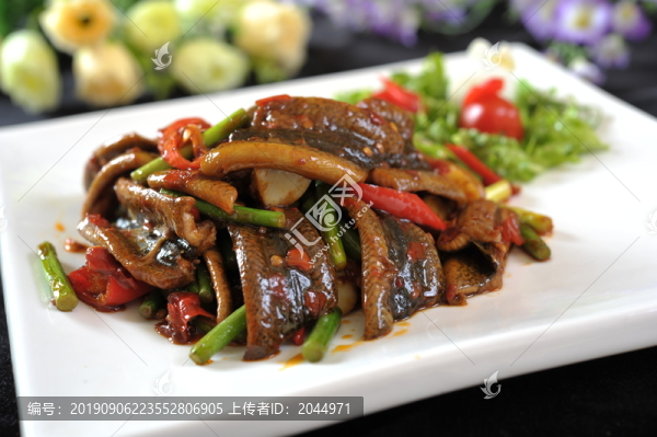 辣炒鱔背