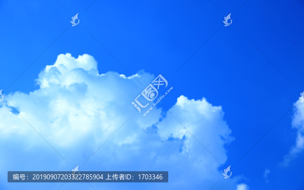 藍天白云