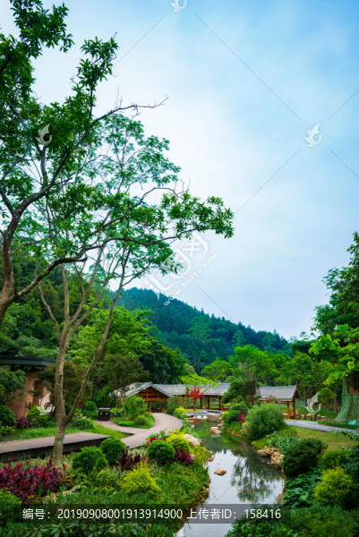 廣西高峰森林公園中式園林景觀