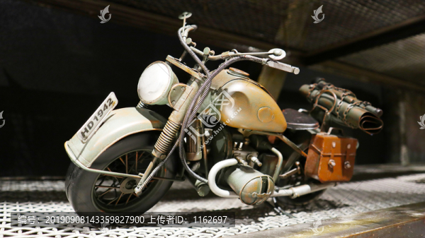 復(fù)古摩托車工藝品