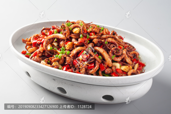 干鍋魷魚須