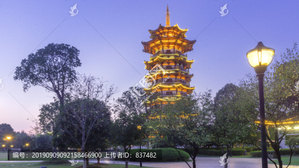白鷺?biāo)L(fēng)光夜景