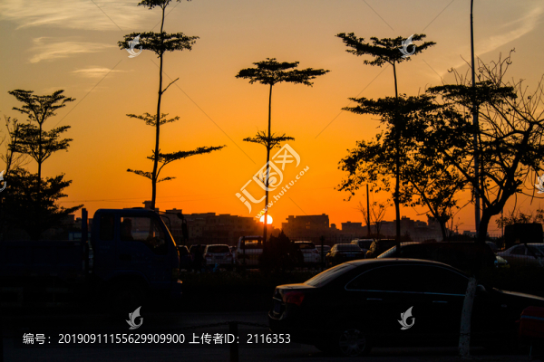 日落黃昏