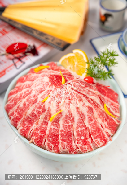 安格斯雪花牛肉