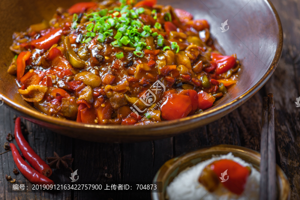 辣子茄丁
