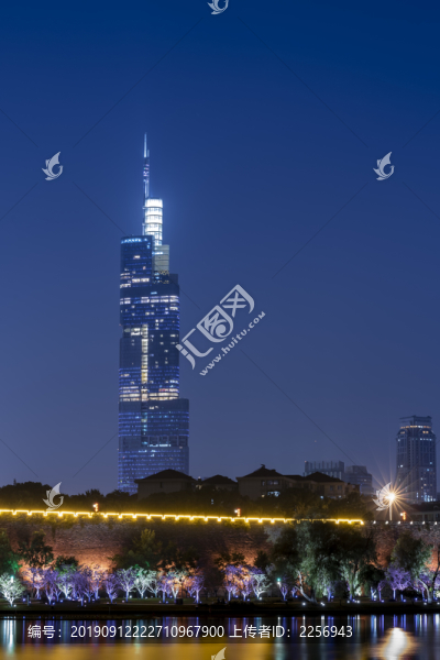 玄武湖夜景