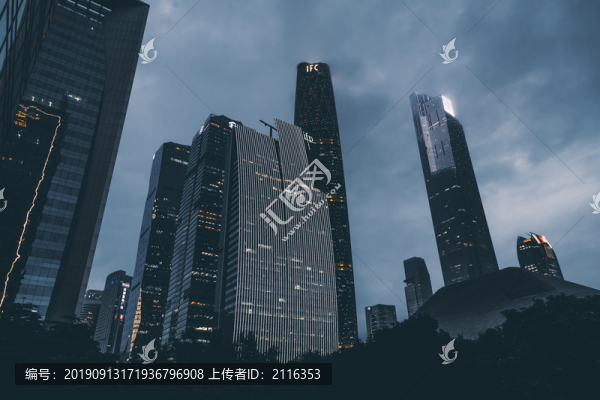 珠江新城建筑風(fēng)光