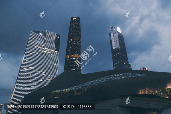珠江新城夜景