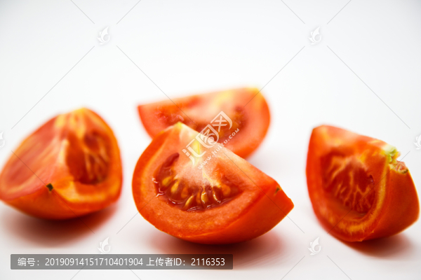西紅柿切塊