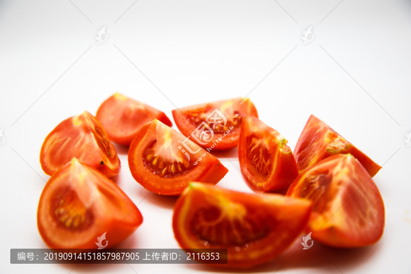 西紅柿切塊