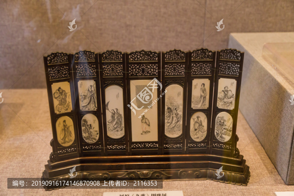 古代屏風(fēng)藝術(shù)品